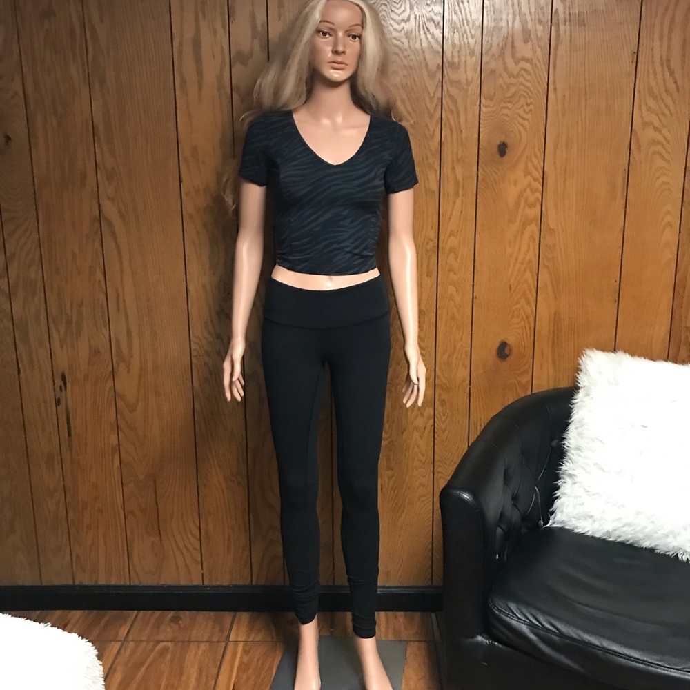 Lululemon" Wunder Under Pant. Black - Picture 6 of 13